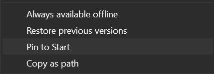 右键菜单复制路径